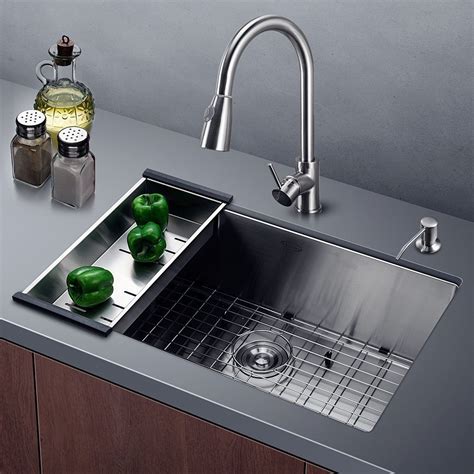 stainless steel kitchen sink for 30 cabinet|30 inch undermount sink stainless.